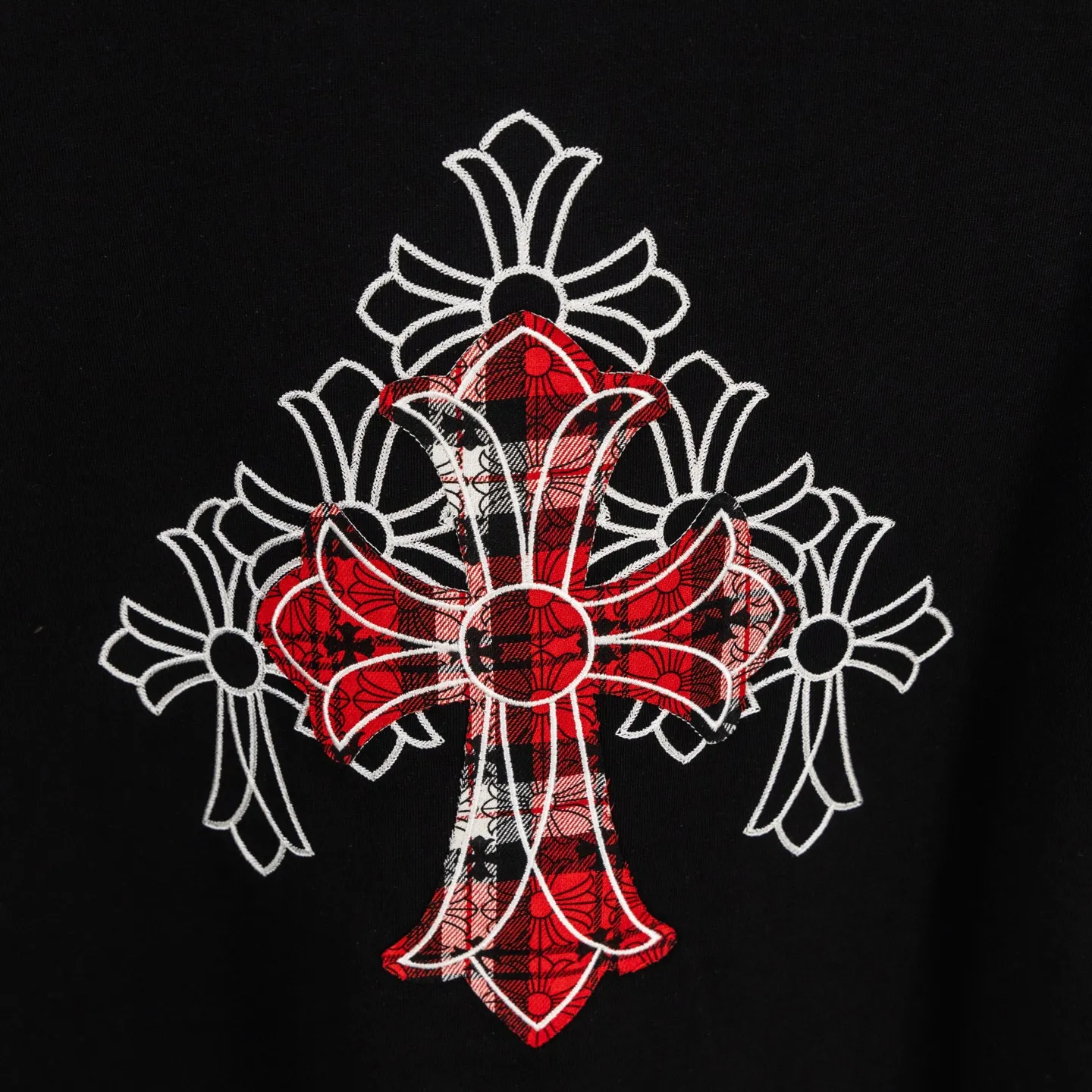 ：H 03 Chrome Hearts CH Black 2026 Authentic 0 Quality os 0 : Sizes: S M L XL